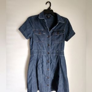 Express S Jean dress New without Tag. Never wore it